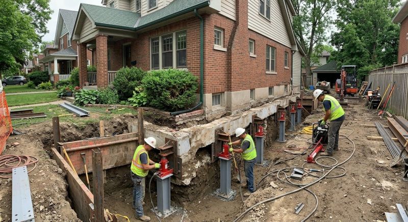 House Underpinning in Stark County, OH