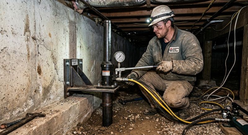 Settling Foundation Service in Barberton, OH