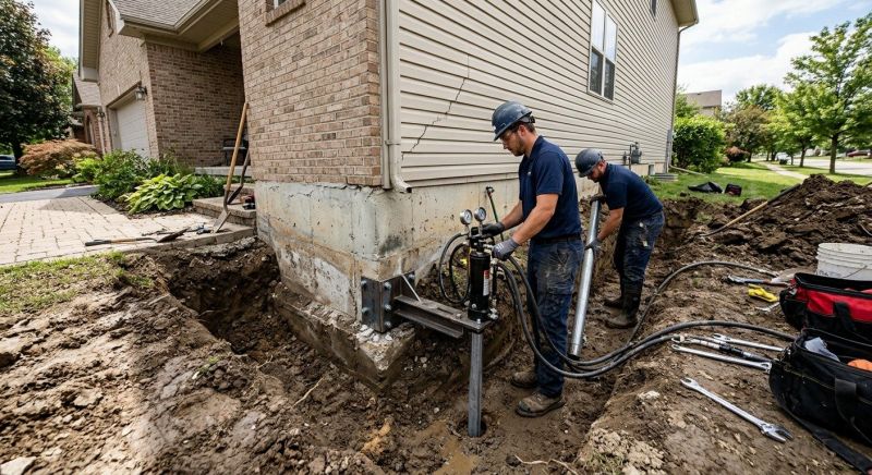 Settling Foundation Service in Orrville, OH