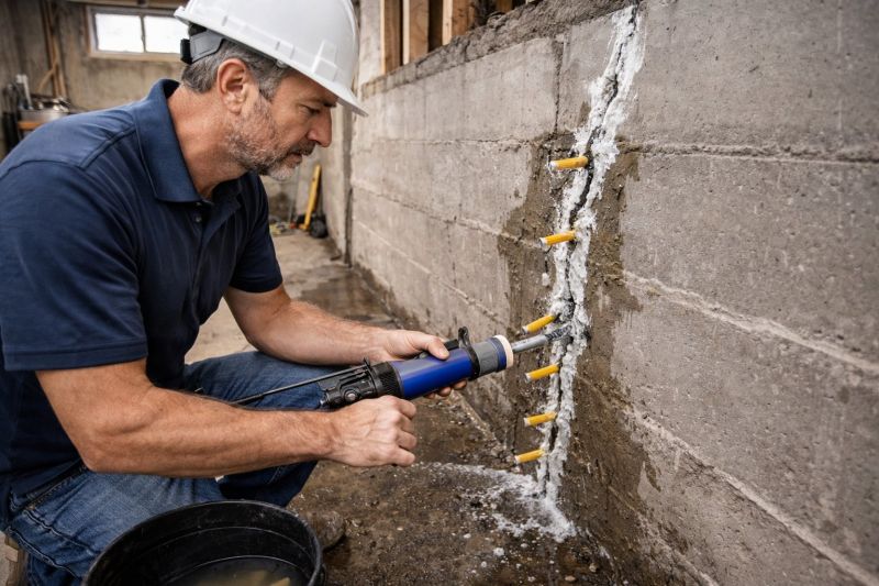 Structural Crack Repair in Stark County, OH