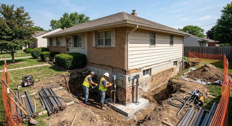 Structural Foundation Repair in Barberton, OH