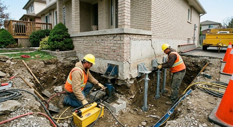 Structural Foundation Repair in Homeworth, OH