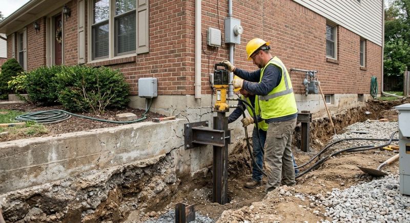 Structural Foundation Repair in Stark County, OH