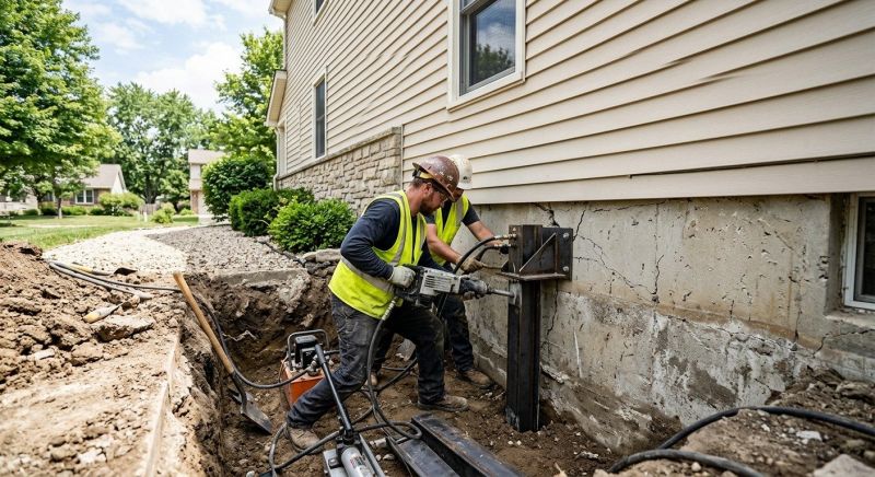Structural Foundation Repair in Massillon, OH