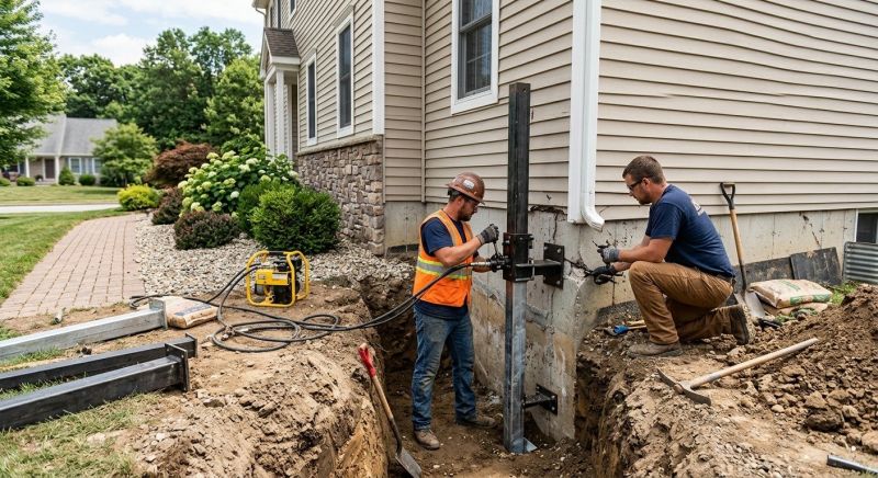 Structural Foundation Repair in New Philadelphia, OH