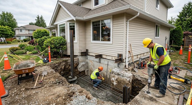 Structural Foundation Repair in North Canton, OH