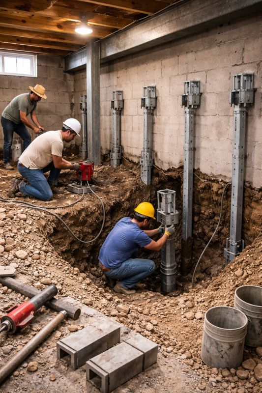 Structural Underpinning in Stark County, OH