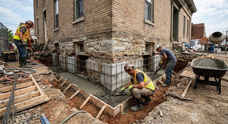 Structural Underpinning in Stark County, OH